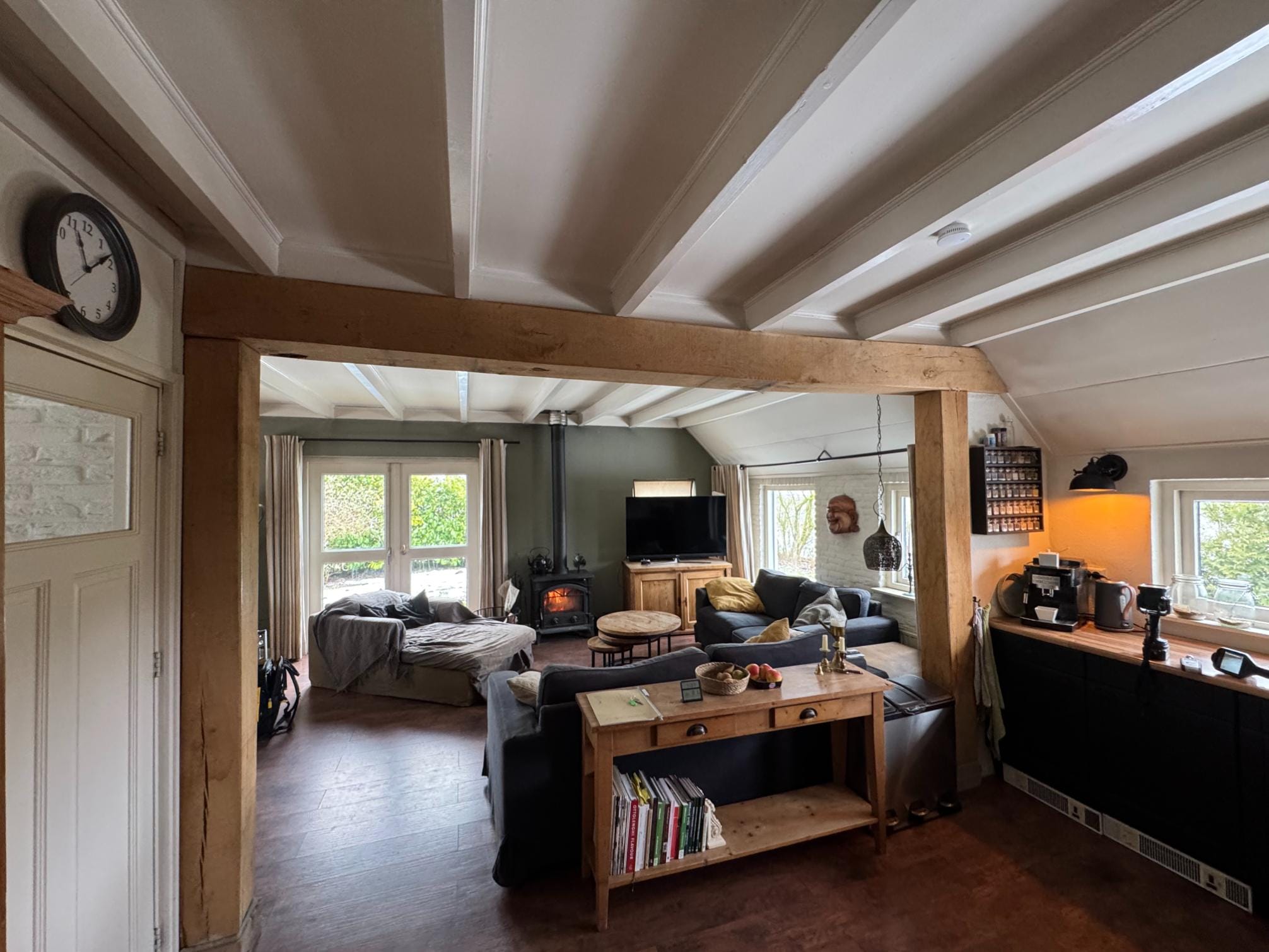 Houten gebinten bouwen