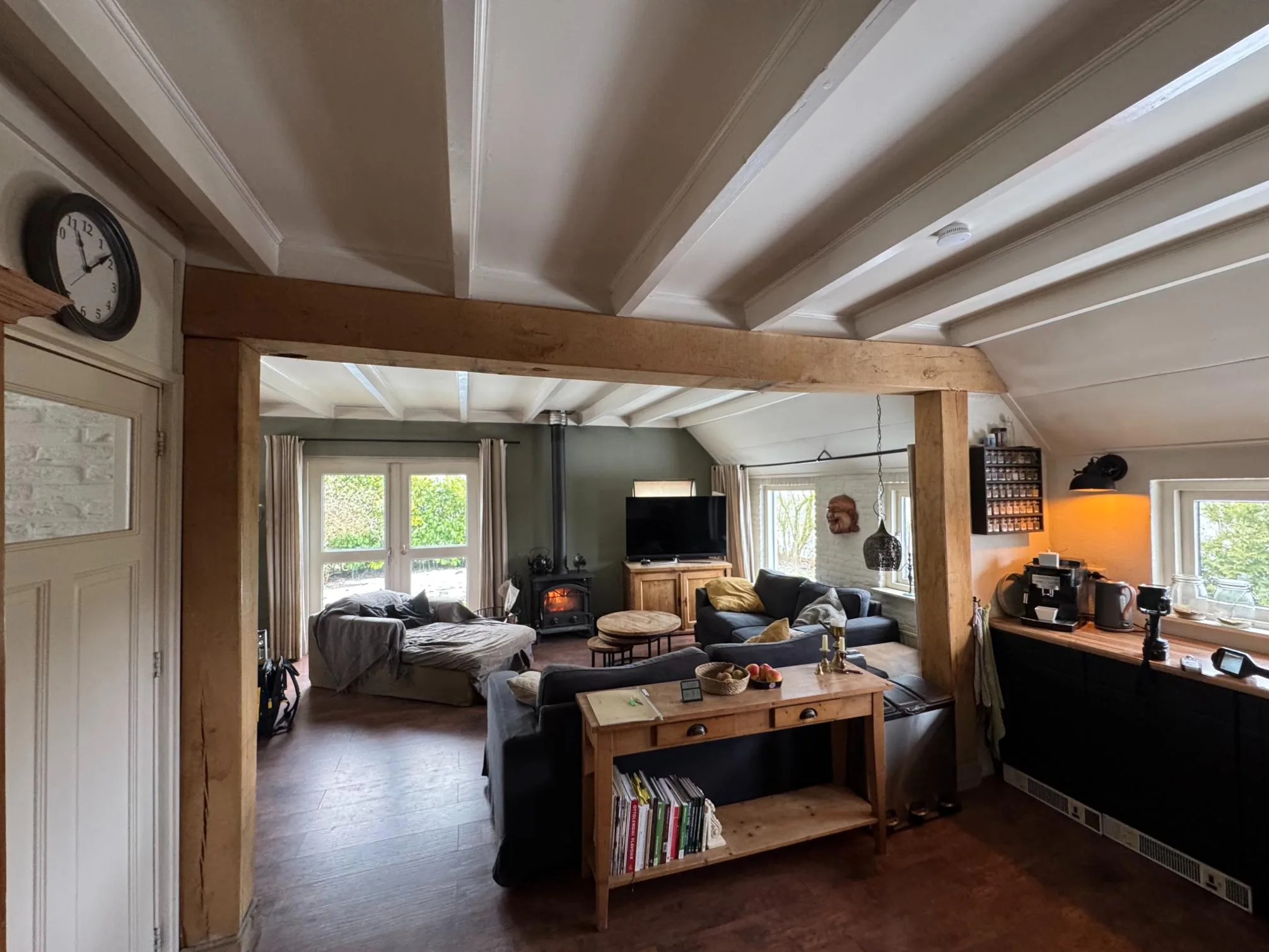 Houten gebinten bouwen